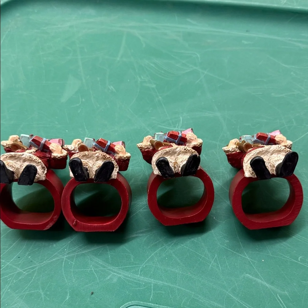 Santa Claus napkin holders